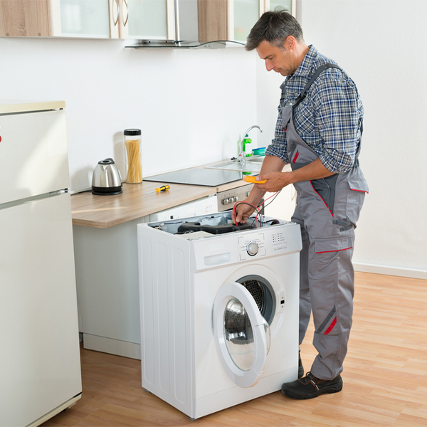 can you walk me through the steps of troubleshooting my washer issue in Comanche County